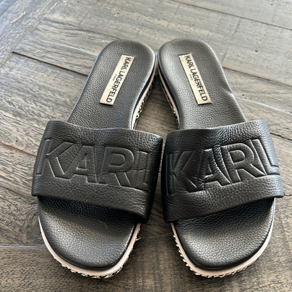 Black sandals